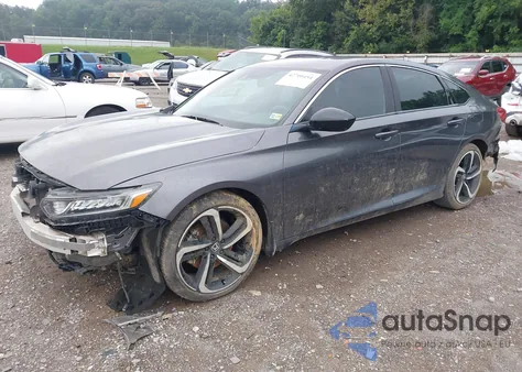 2018 Honda Accord Sport из США, поврежденный, VIN 1HGCV1F30JA022292